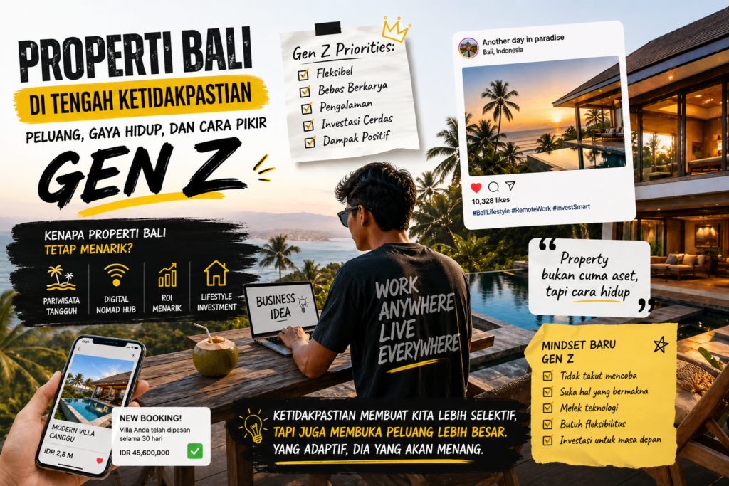 Gen Z Mengubah Pasar Properti Bali