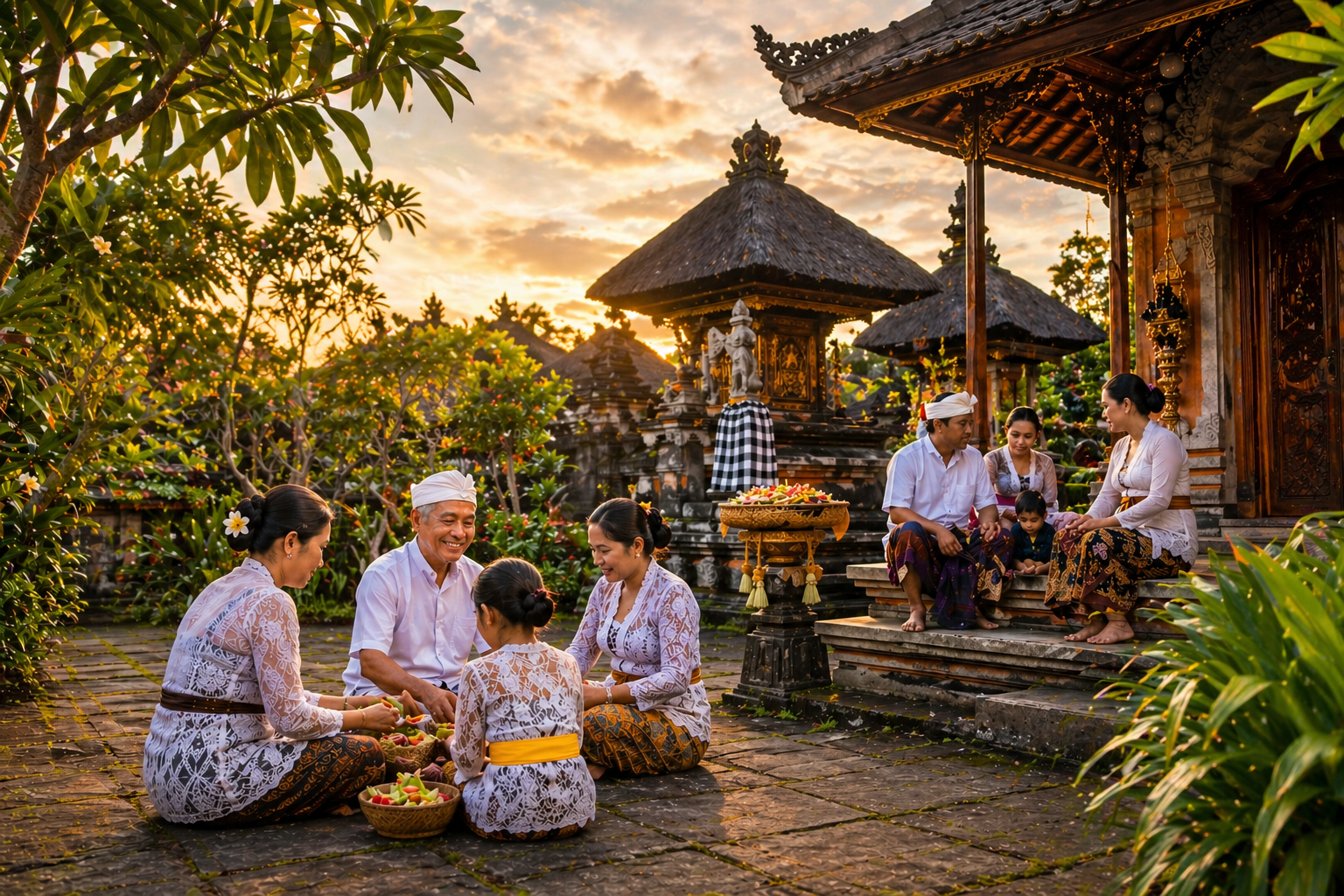 Rumah Adat Bali : Hidup Komunal di Tengah Dunia Modern