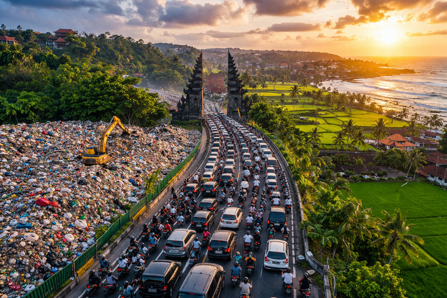 Bali’s Infrastructure Is Struggling to Keep Up