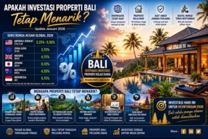 Suku Bunga Global Masih Tinggi, Tapi Properti Bali Tetap Diburu Investor