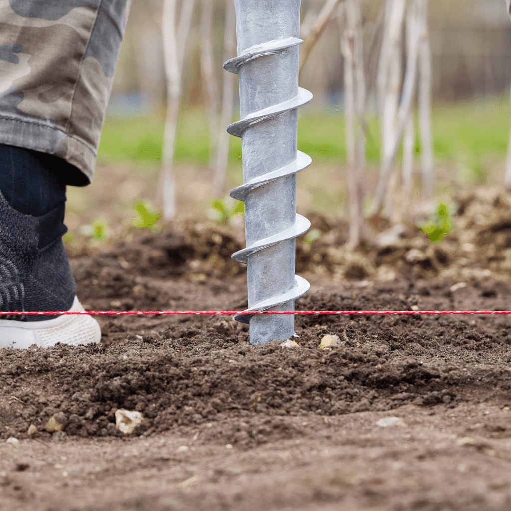 What are ground screws and the benefit for using on jogolo or bale bengong